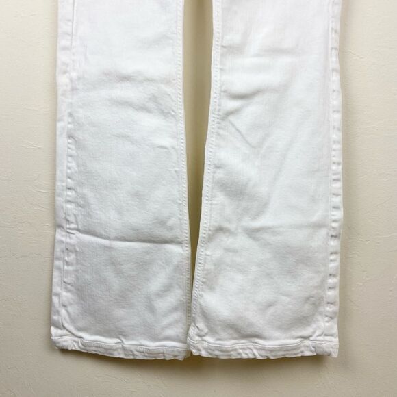 AG Adriano Goldschmied ‘The Byblos’ Flare Leg Modern White Jeans - Picture 4 of 7